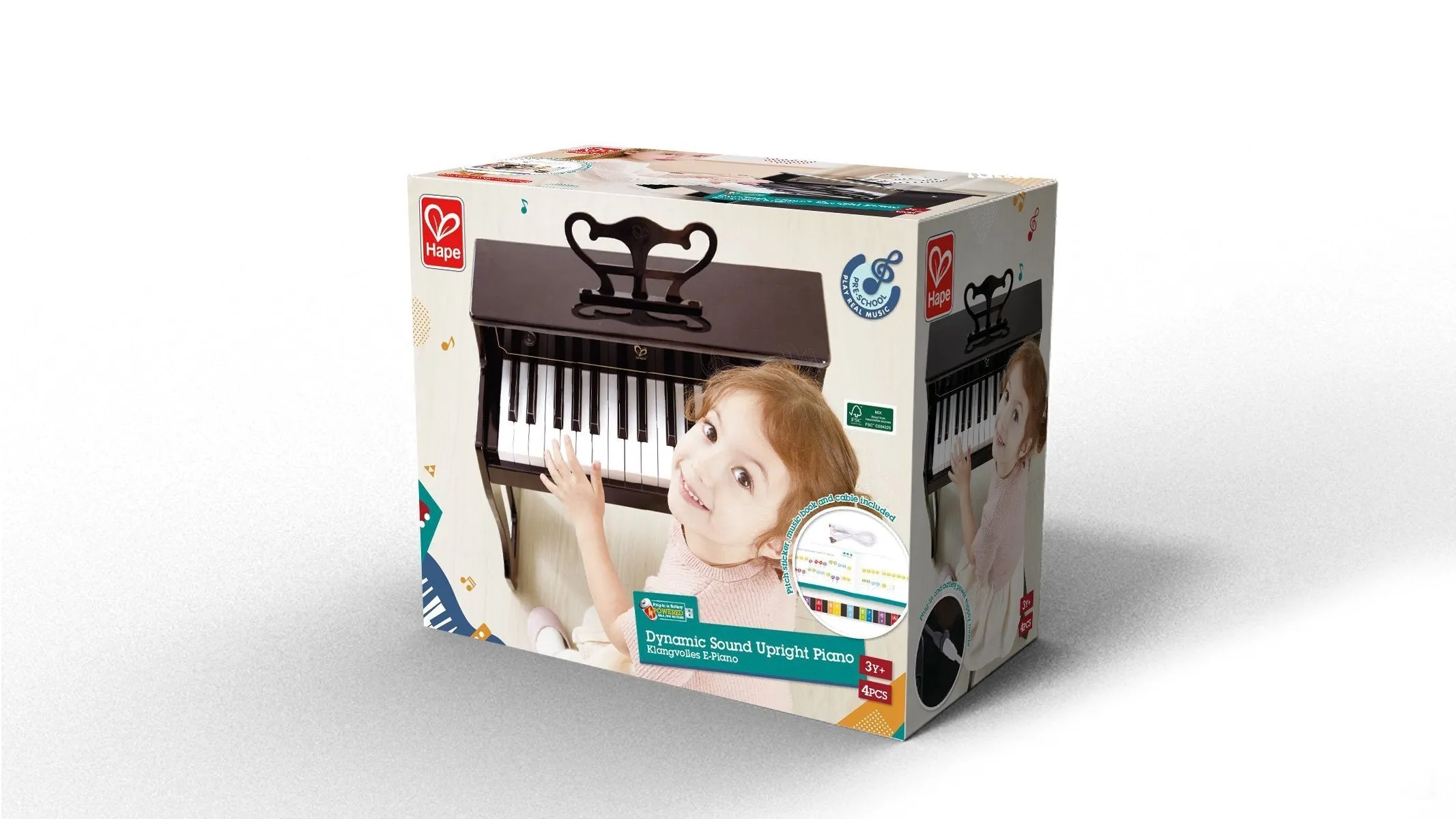 Hape Dynamic Sound Upright Piano