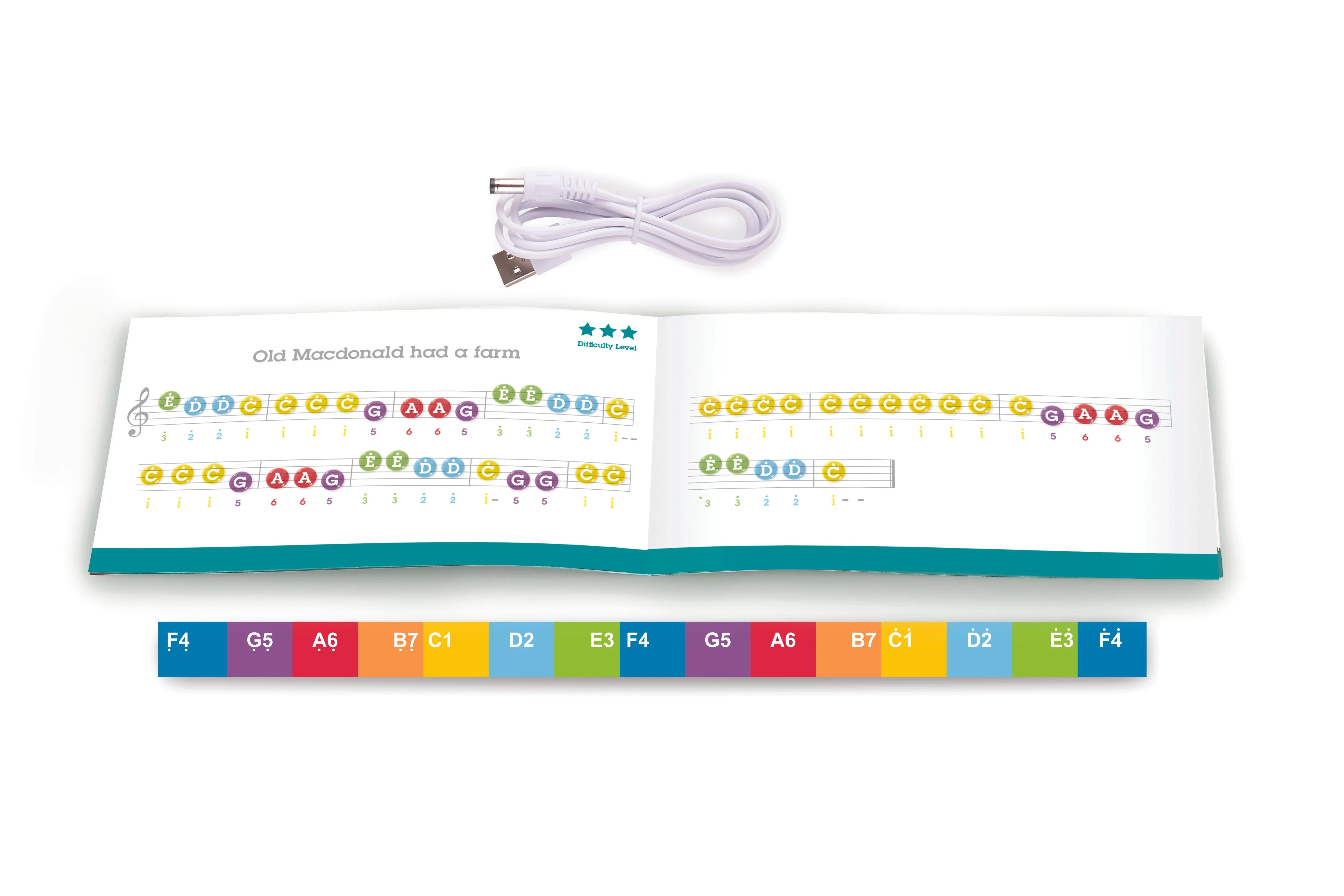 Hape Learn with Lights Piano Black