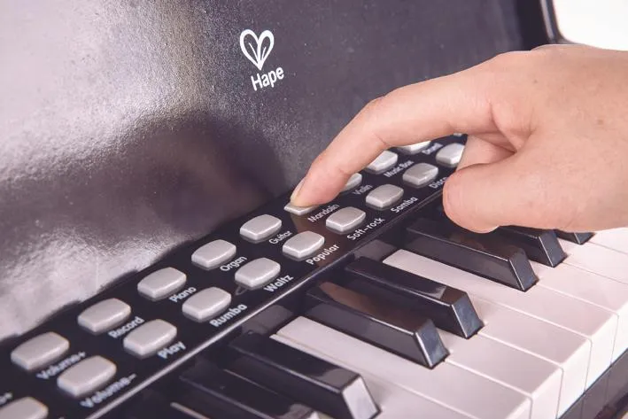 Hape Learn with Lights Piano Black