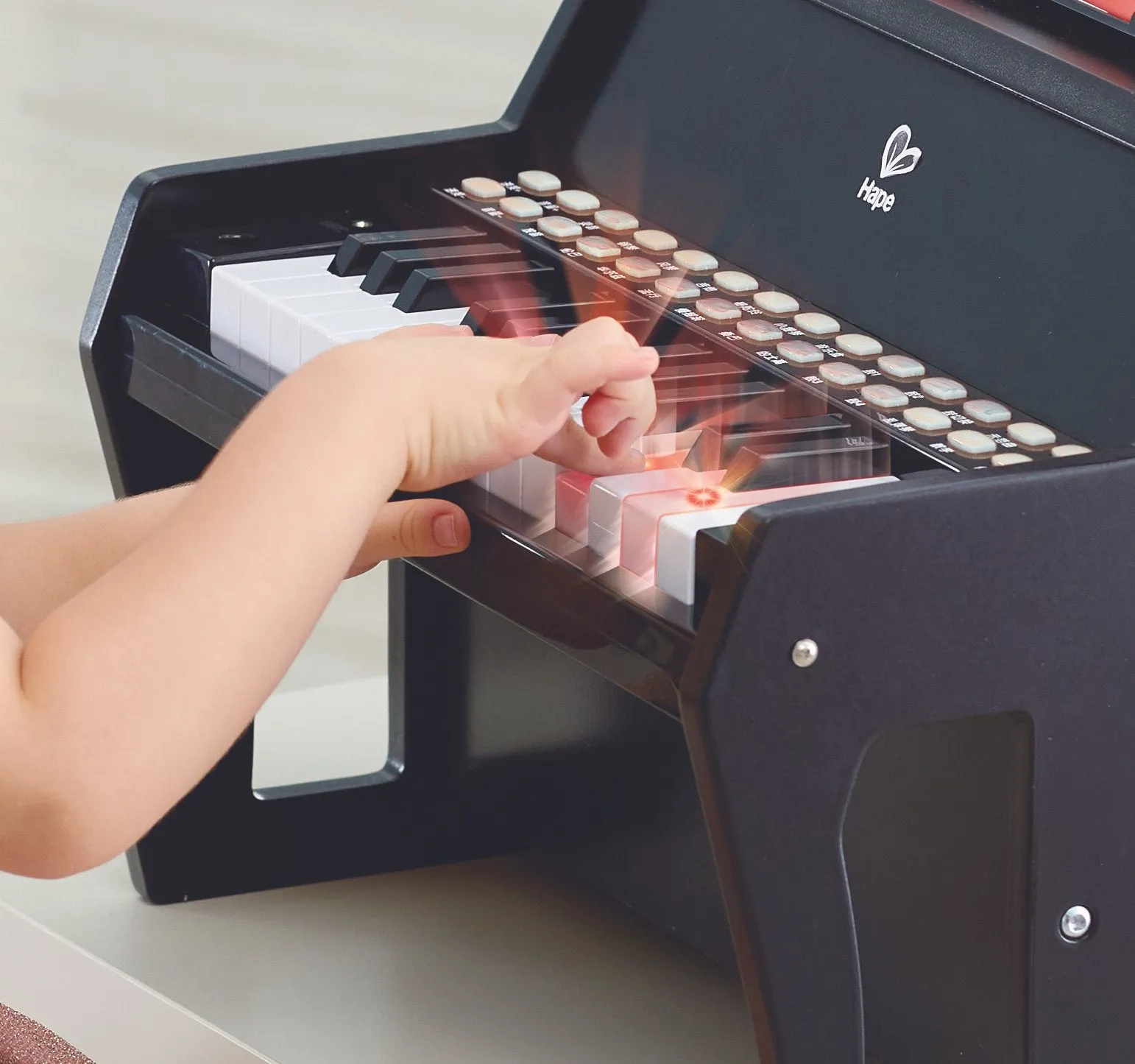 Hape Learn with Lights Piano Black