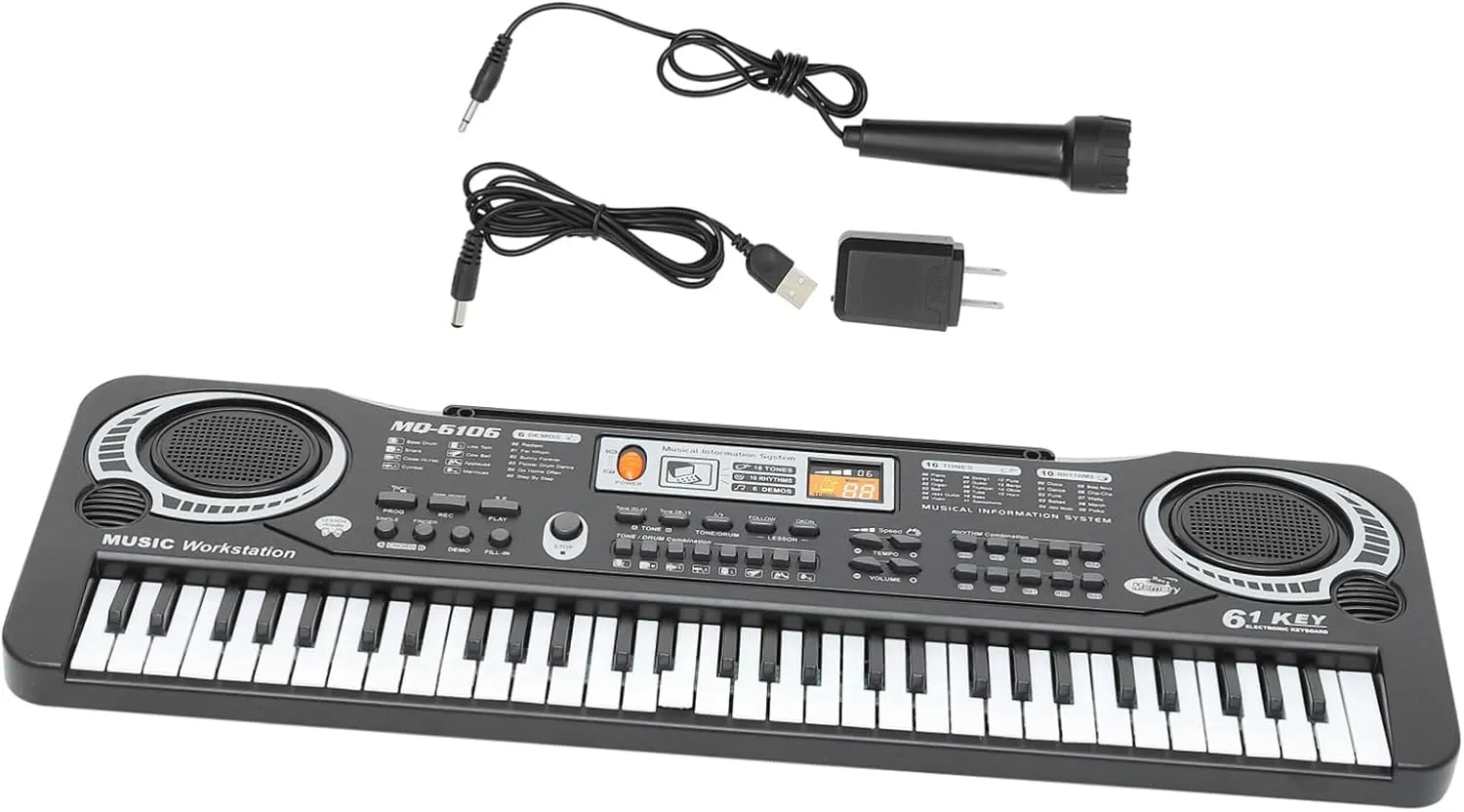 happen explanation for Early Educational Musical Plaything Multi Function Piano with Smooth Surface Plug Compatible Wakauto 1Set Key Electronic Piano 