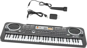 happen explanation for Early Educational Musical Plaything Multi Function Piano with Smooth Surface Plug Compatible Wakauto 1Set Key Electronic Piano 