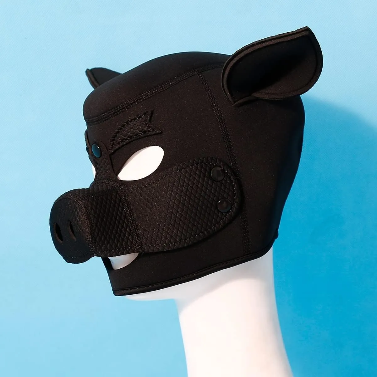Head Masks Piggy Mask Full Head Mask Neoprene Animal Head Mask Costume vacuum untapped mennonite Pig 