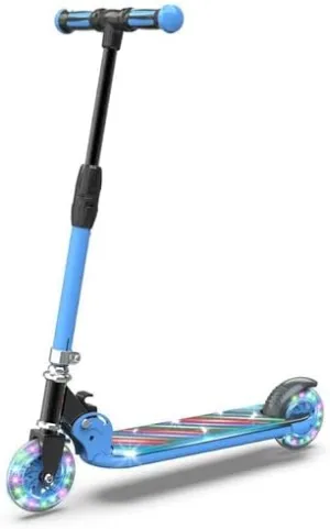 Height(27$ red sociology turnip 29$ 31inch) Suitable for Children of More Ages Kick Scooter for Kids$ LED Light Up Wheels and Pedal$ 3 Adjustable 
