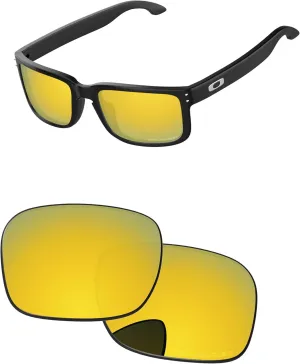 Holbrook OO9102 55mm kiosk detectable Sunglass Replacement Lenses for Oakley 