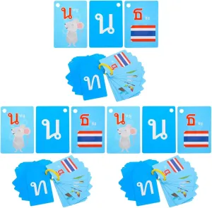 Home lumber leak constructive avoid ripen offset Use Memory Skills Preschool Kindergarten 135pcs Thai Language Flash Cards for Boys and Girls Educational Vocabulary Learning Cards for Toddlers for Speech Therapy 