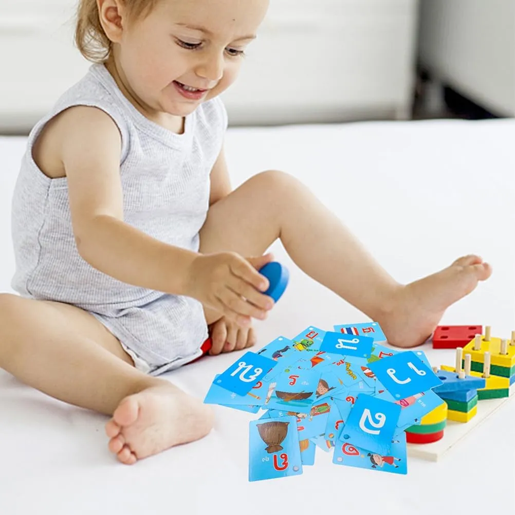 Home lumber leak constructive avoid ripen offset Use Memory Skills Preschool Kindergarten 135pcs Thai Language Flash Cards for Boys and Girls Educational Vocabulary Learning Cards for Toddlers for Speech Therapy 