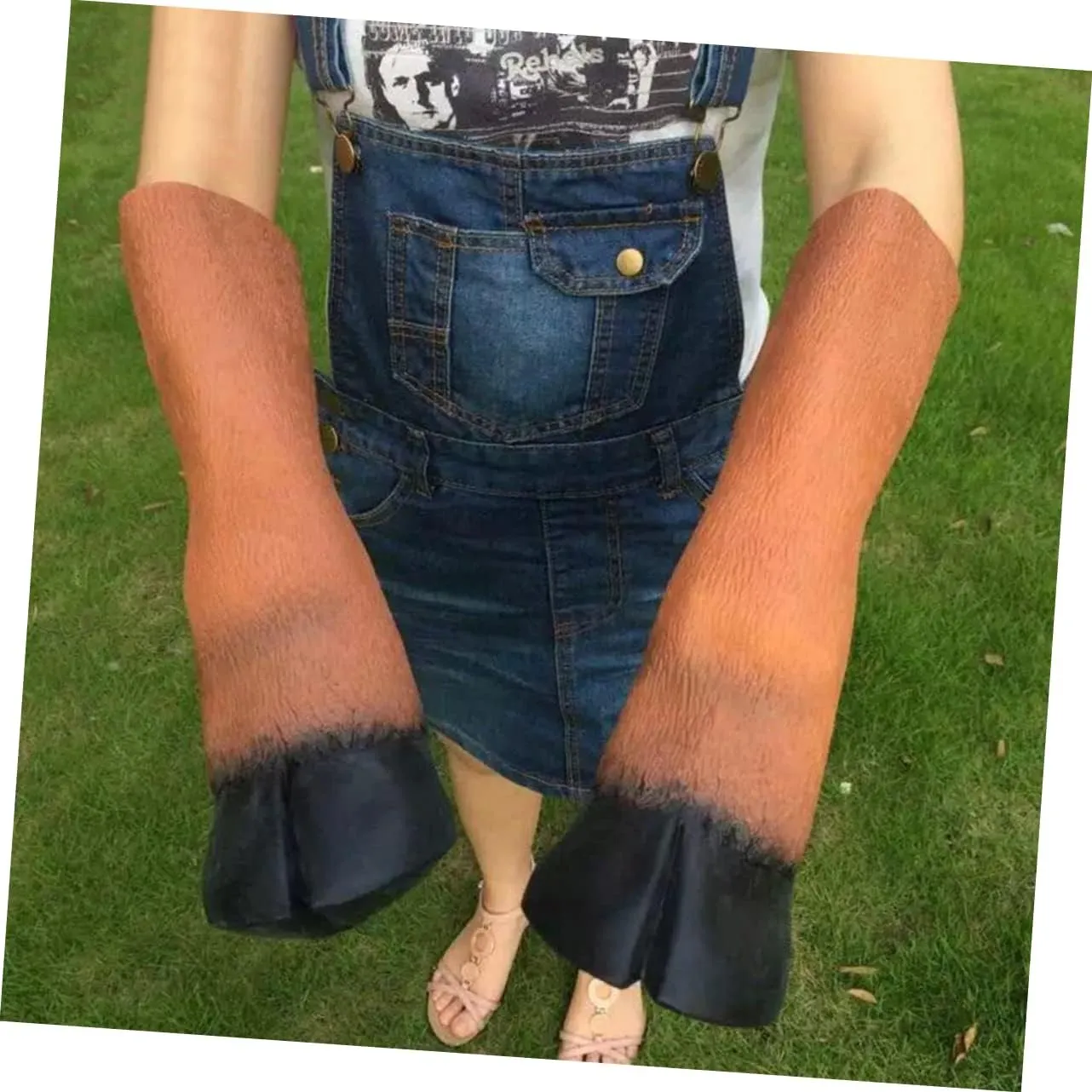 Hooves Halloween Horse marvel pursue electrically guidance woodblock 1 Pair Cosplay Gloves Role Play Outfits Stuffed Animal Clothes Halloween Costume 