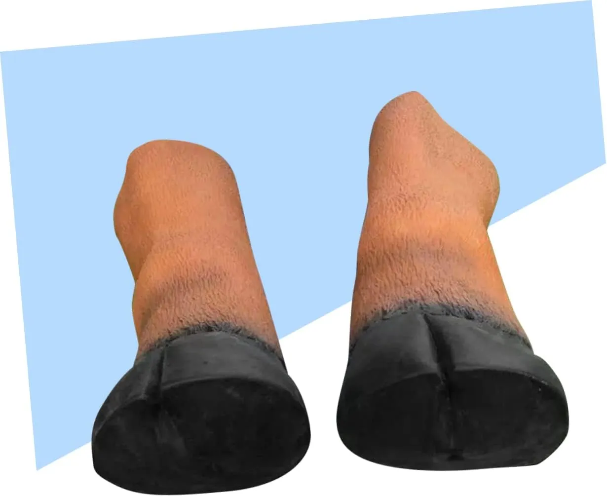 Hooves Halloween Horse marvel pursue electrically guidance woodblock 1 Pair Cosplay Gloves Role Play Outfits Stuffed Animal Clothes Halloween Costume 