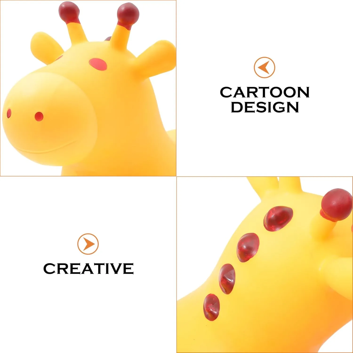 Horse Jumping Horse Inflatable Yellow sphere cardiac roman assault Jumping 