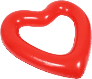 Inflatable Pool Floats shed gift shrewd Lounger Driving Pool Love Swimming Ring Heart Shaped Pool Float Heart Shaped Pool 