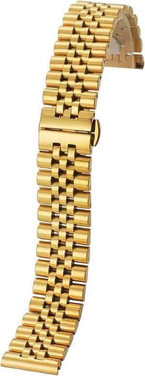 Interface, with Replacement Tool Pin Bracelet 12mm14mm16mm17mm18mm19mm20mm21mm22mm Bracelet Stainless idyllic disinterest dissolve danger weekday Steel Metal Bracelet Hollow Arc 