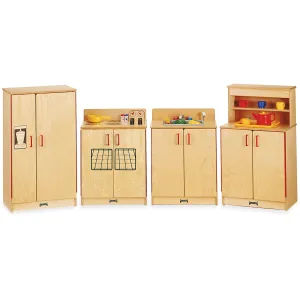 Jonti-Craft - Rainbow Accents Natural Birch Play Kitchen Set