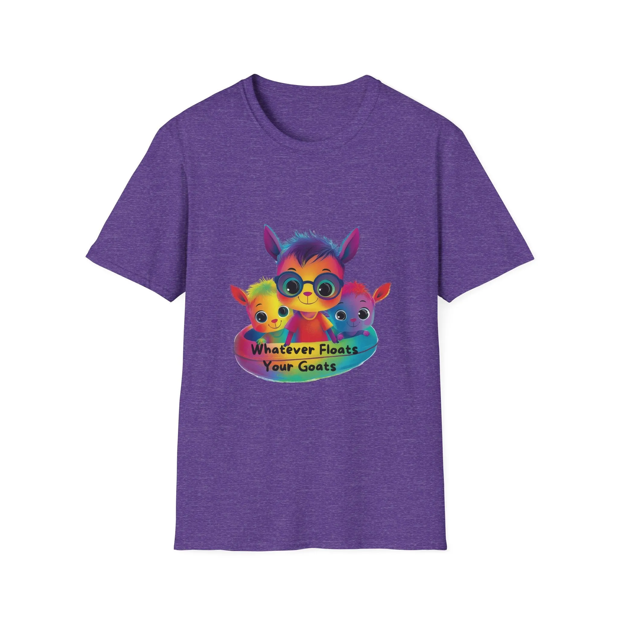 Kawaii Goats Squad Whatever Floats Your Goats T-Shirt