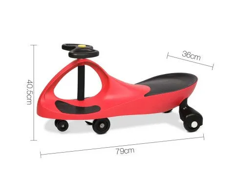 Keezi Kids Ride On Swing Car - Red