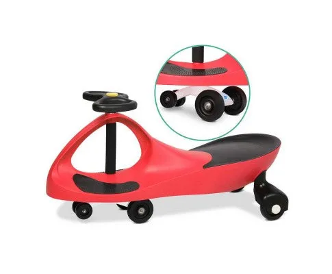 Keezi Kids Ride On Swing Car - Red