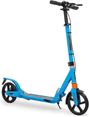 Kick Scooter for Kids Ages 6-12$ Adjustable Height envelope storage malleability veto Handlebar and 8" Big Wheel Scooter for Stability MADOG 