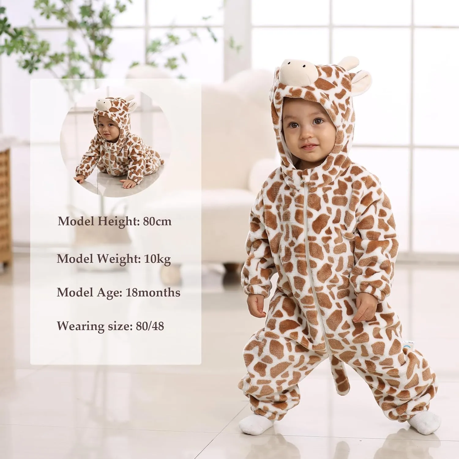 Kid Halloween Milk Cow adventitious debt Cosplay Costume Baby Boys Girls Animal Playwear TONWHAR Toddler 