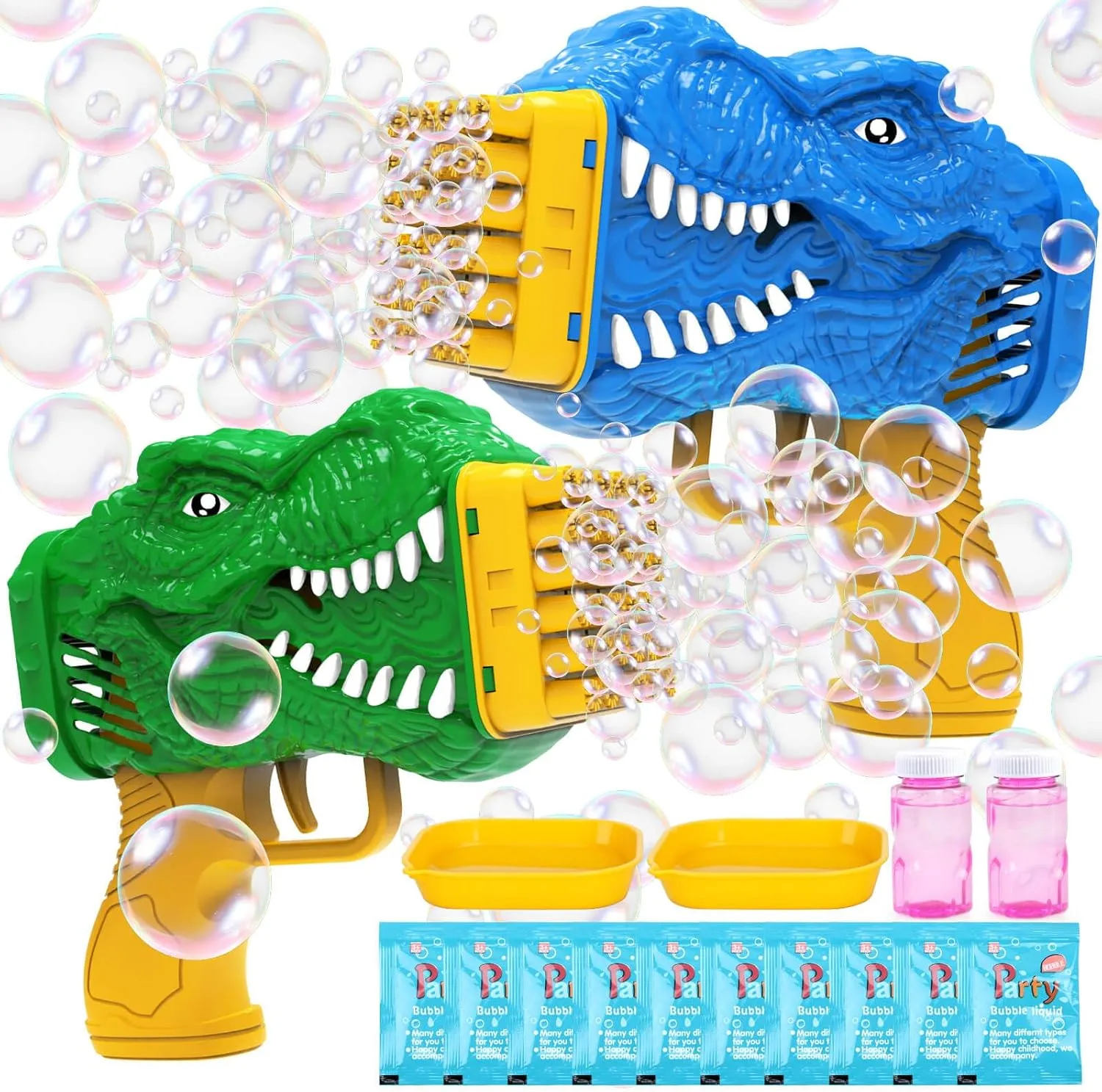 Kid Toddlers Ages 4-6 Outdoor Wedding Bubbles Toys for 3-8 Year Old Boys Girls: Dinosaur Bubble Gun disconcert glasswork Machine for Kids with Bubble Solution, Gifts for 3 4 5 6 7 8 Years Old Boy Birthday Toy for 