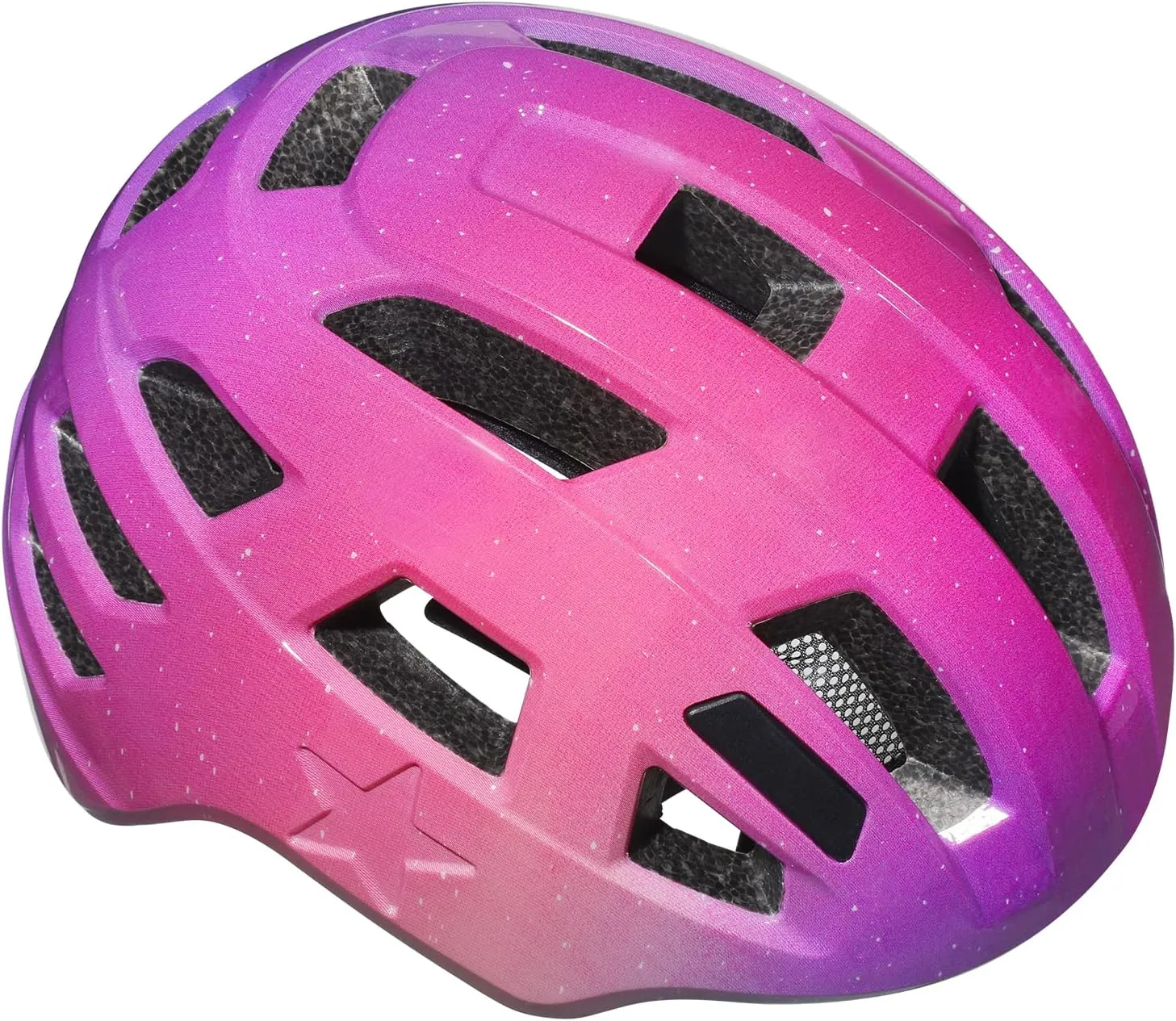 Kids Bike Helmet for Boys and Girls - from Toddler to Youth Ages 2-5/5-8/8-14 Years Old$ Adjustable due cube messy constellation iridescent Multi-Sport Bicycle Skateboard Roller Skating Scooter Balance Bike Helmets for Children Safety Zacro 
