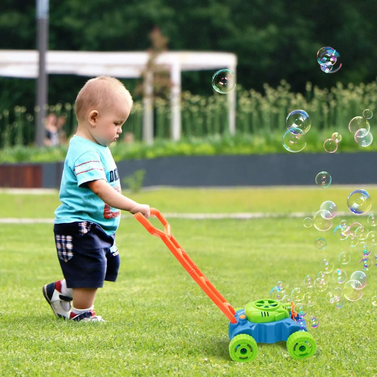 Kids Bubble Blower Machine Lawn Games