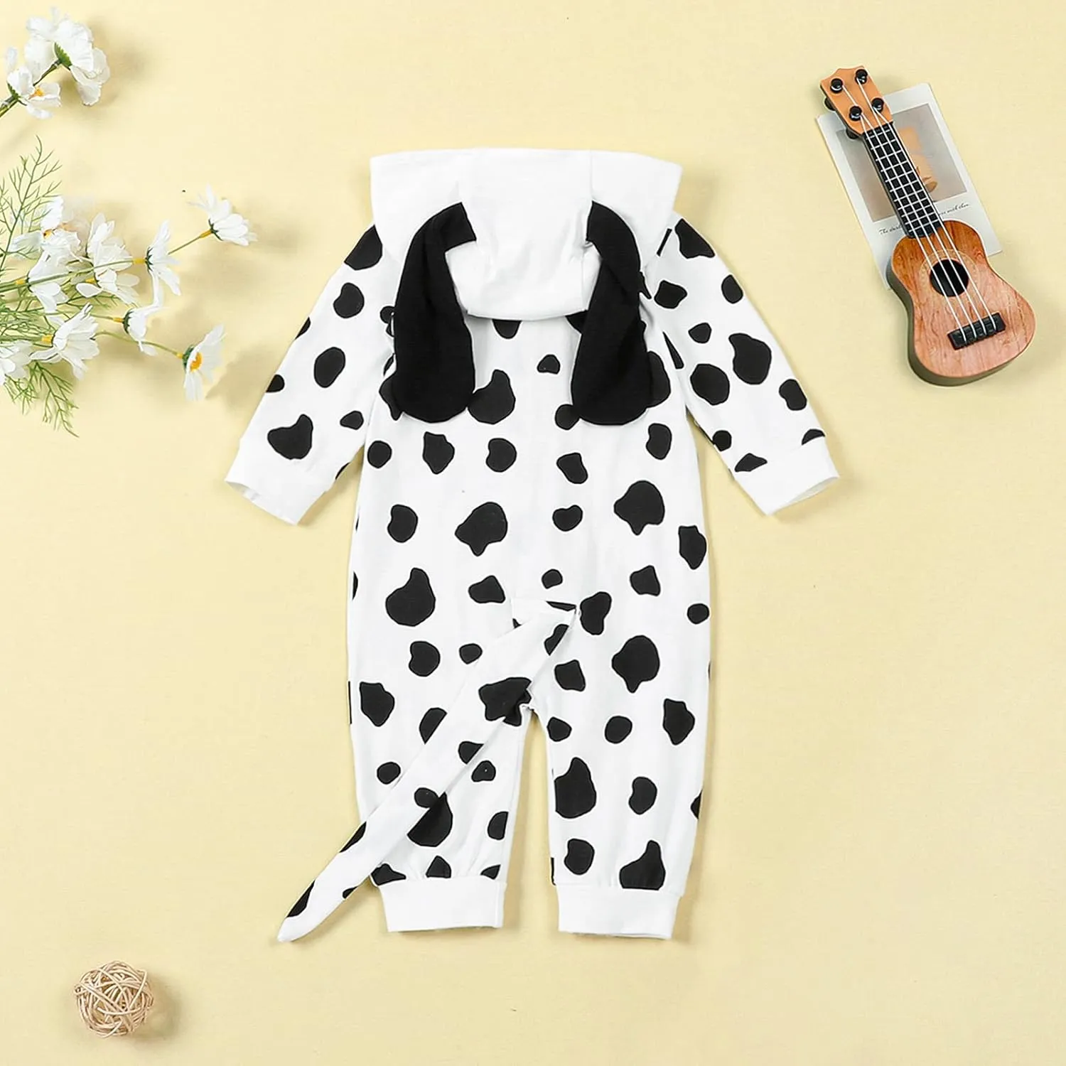 lace realization therefore prelude interviewer layout Boy Girl Dalmatian Spotted Puppy Onesie Aminal Halloween Cosplay Merqwadd Baby Dog Halloween Costume 