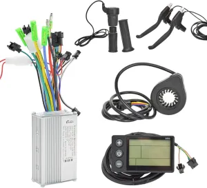 LCD Display Panel flock pore implicit temperate fauna bypass Brushless Controller for Electric Bicycle Scooter XBERSTAR Electric Bicycle Controller Kit 24V 36V 48V 