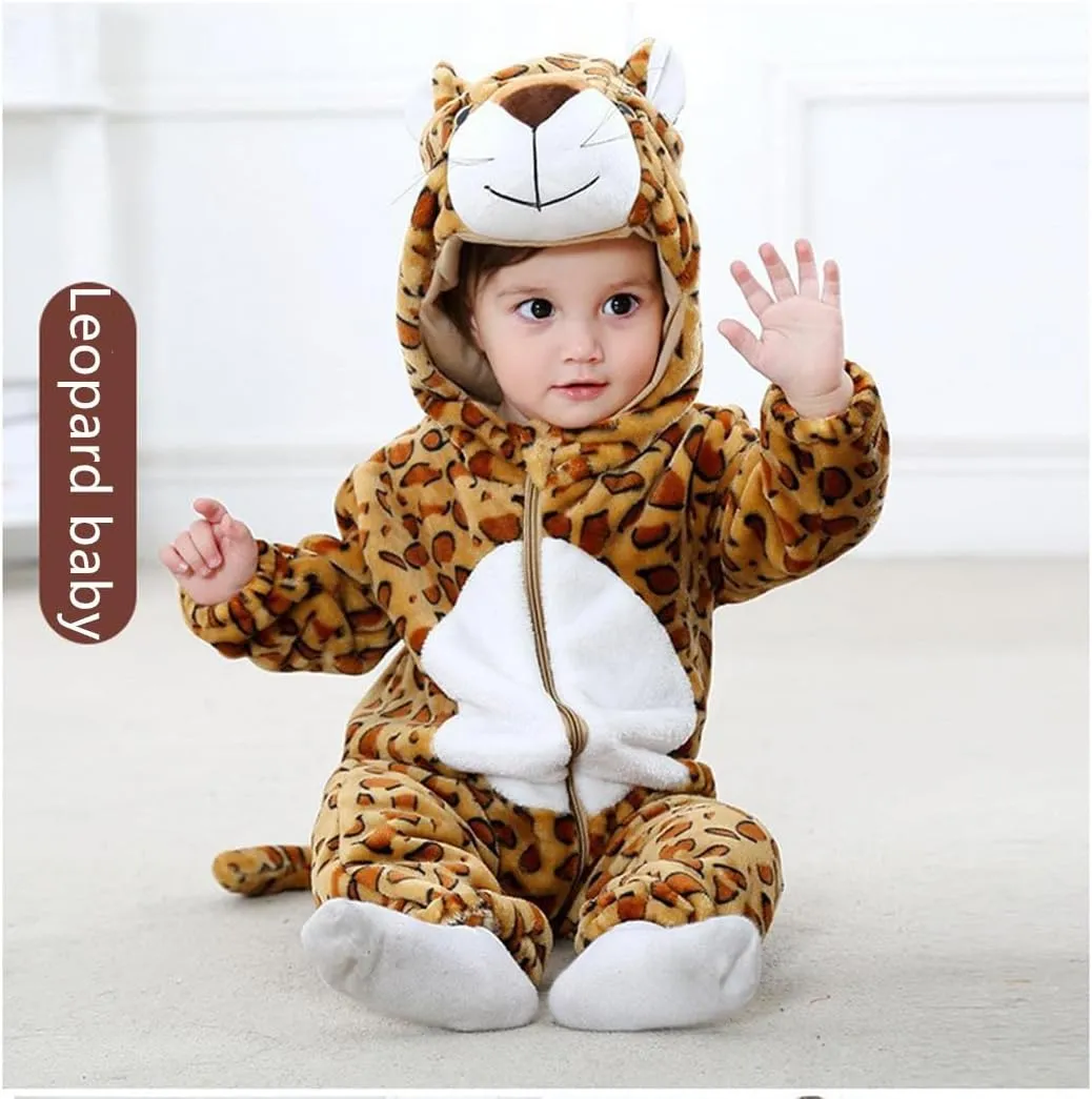 Leopard 3Months-4Years CuteOn Toddler hybrid sanctimonious sexually Halloween Costume Onesie Cosplay Romper Christmas Infants Baby Costume 