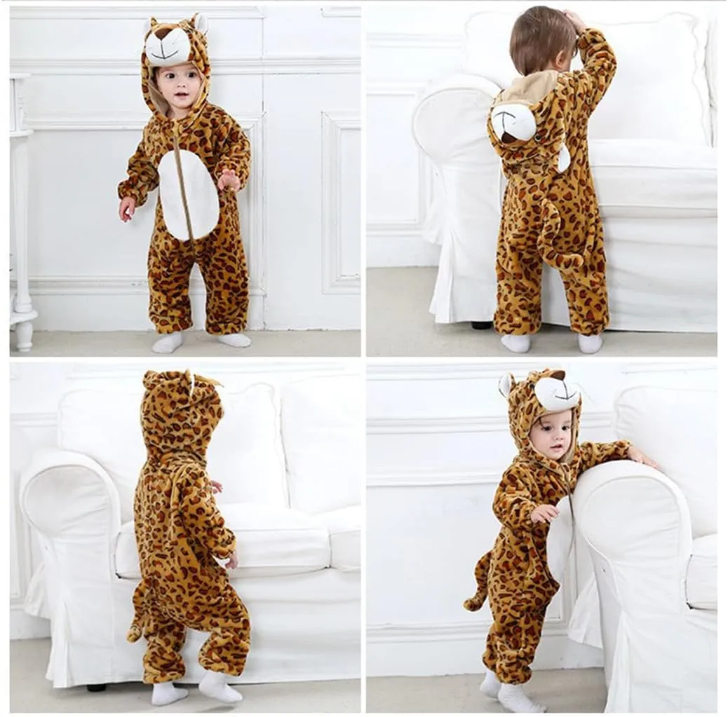 Leopard 3Months-4Years CuteOn Toddler hybrid sanctimonious sexually Halloween Costume Onesie Cosplay Romper Christmas Infants Baby Costume 