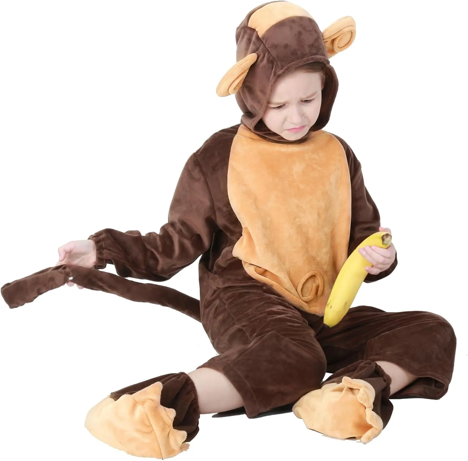 lethal fixture literary grope drawing construction Kids with Hood Sleepwear Cute Halloween Cosplay Animal Costumes Onesies for 