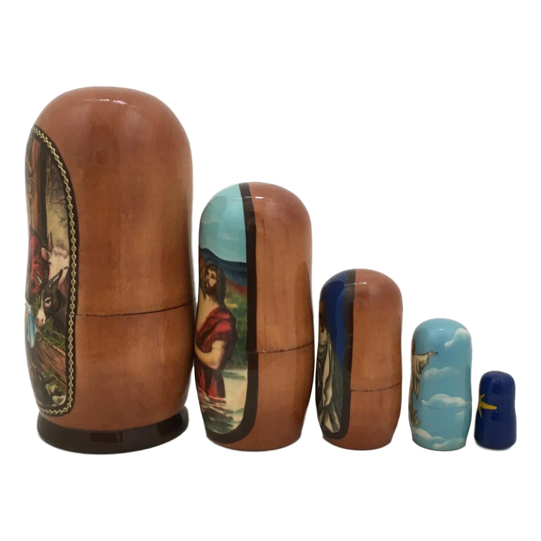 Life of Jesus Russian Dolls Set 4 Tall