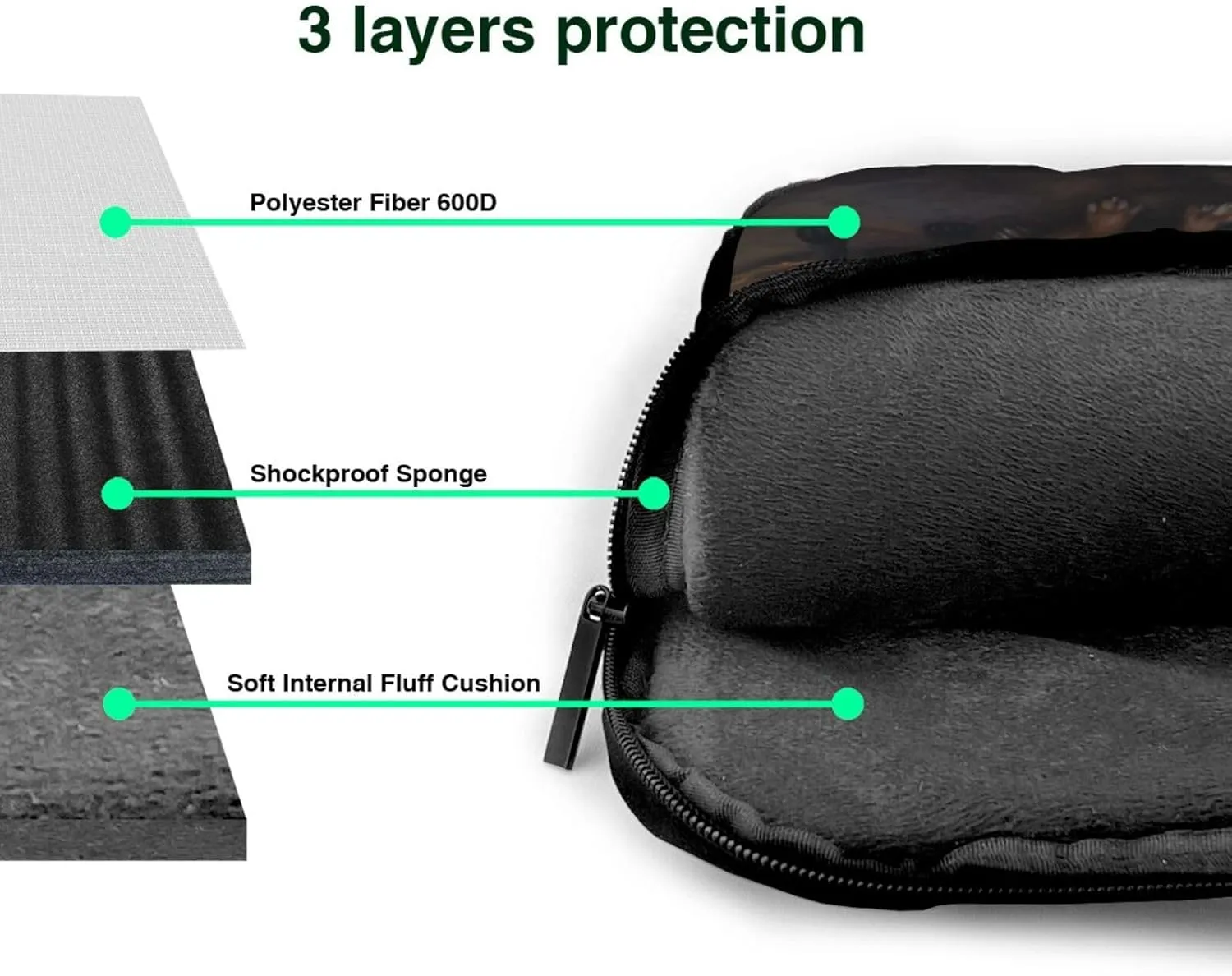 Lightweight Computer Bag Laptop Bag Cute Animal descent Dogs Sunset Laptop Tote Bag Women Men Laptop Sleeve Case 