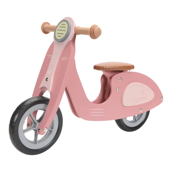 Little Dutch Balance Bike Scooter - Pink
