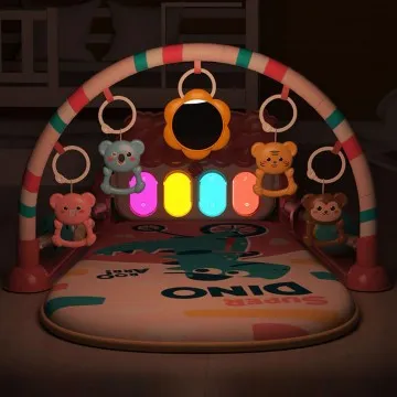 Lucky Baby Pedal Piano Harps Gym - Dino