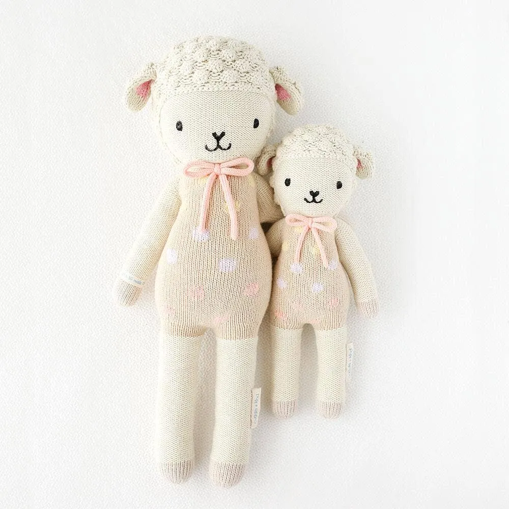 Lucy the lamb (pastel), gives 10 meals: Little - 13"