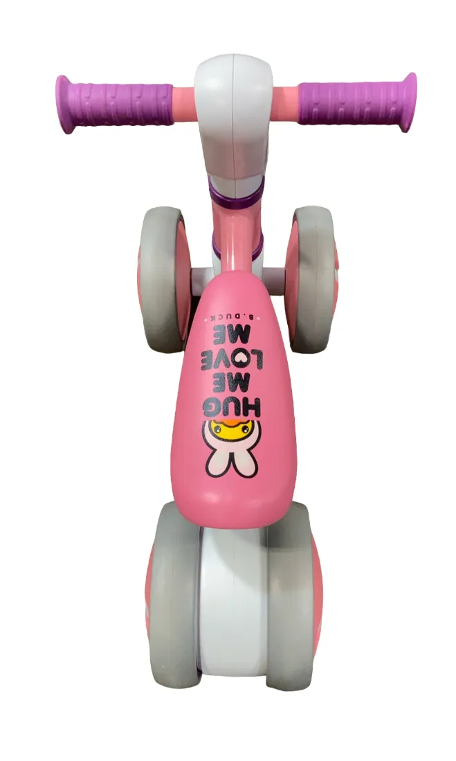Luddy B. Duck Balance Bike, Pink