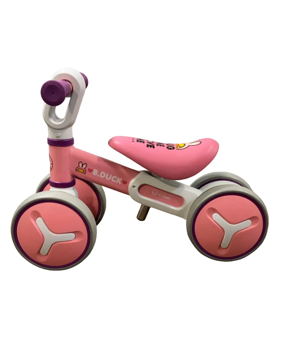 Luddy B. Duck Balance Bike, Pink
