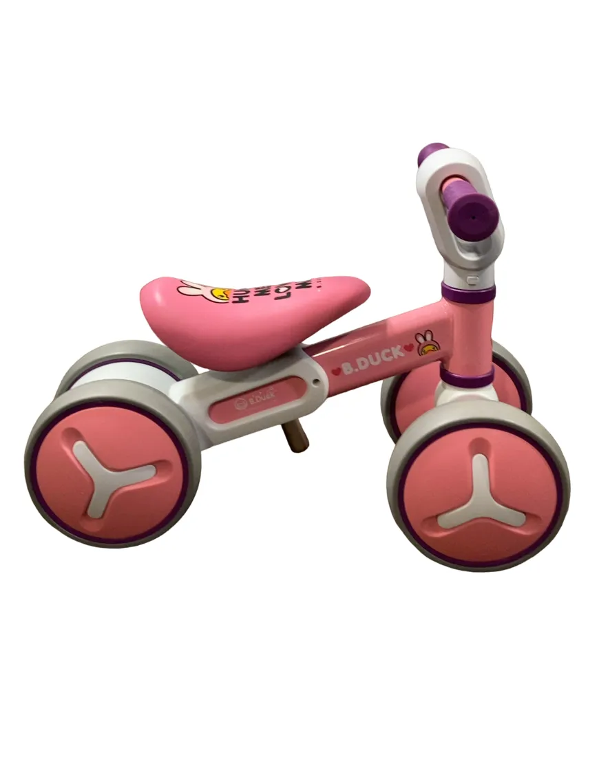 Luddy B. Duck Balance Bike, Pink