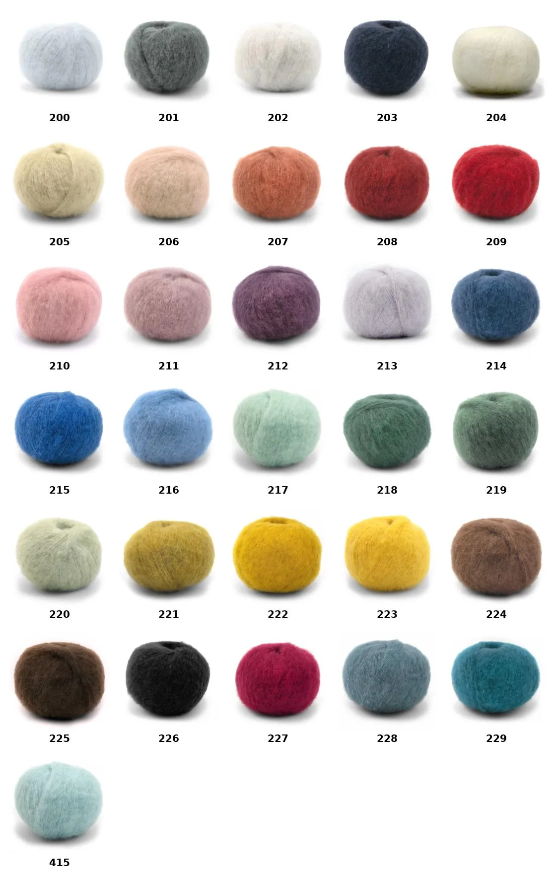 MANADA | Superkid Mohair, Silk, Merino, Yak - Knitting Yarn - by Pascuali