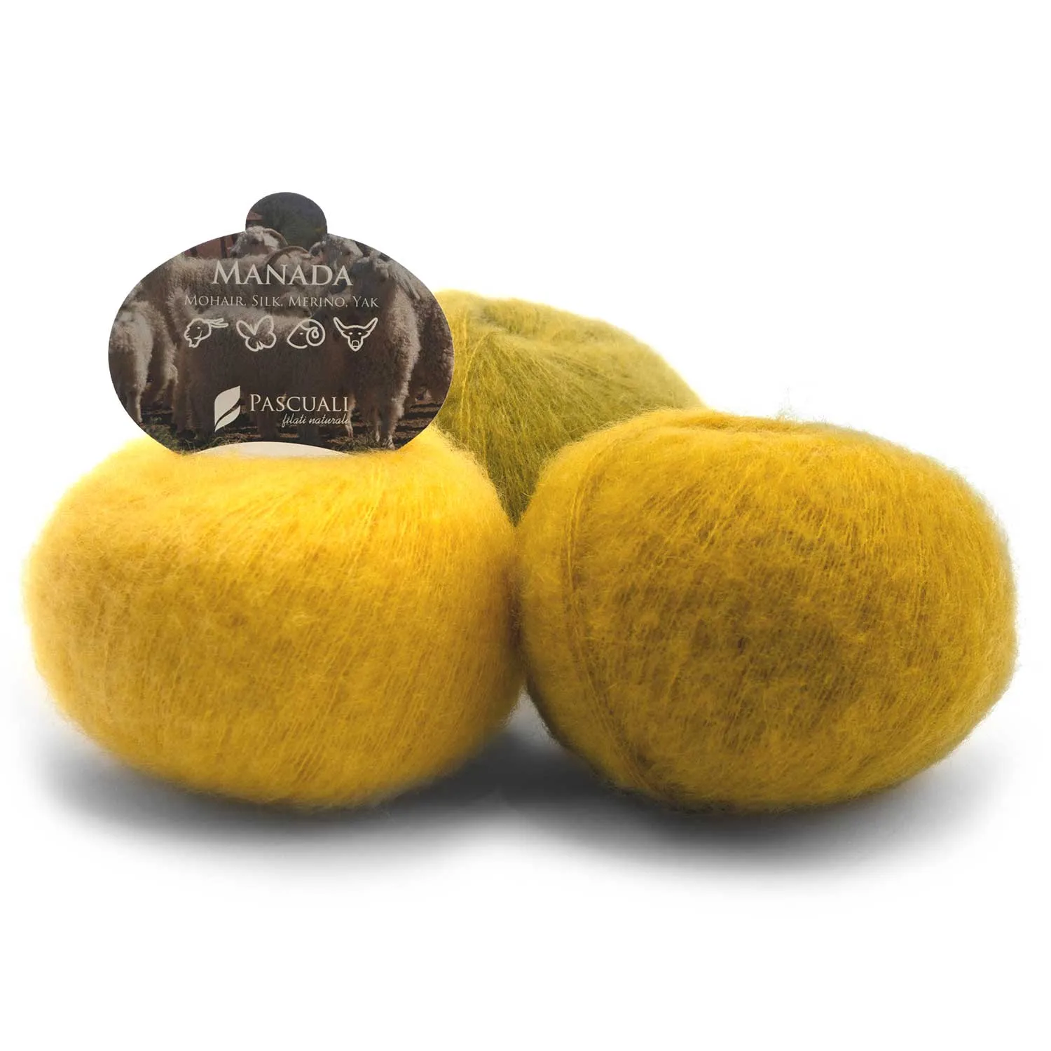 MANADA | Superkid Mohair, Silk, Merino, Yak - Knitting Yarn - by Pascuali