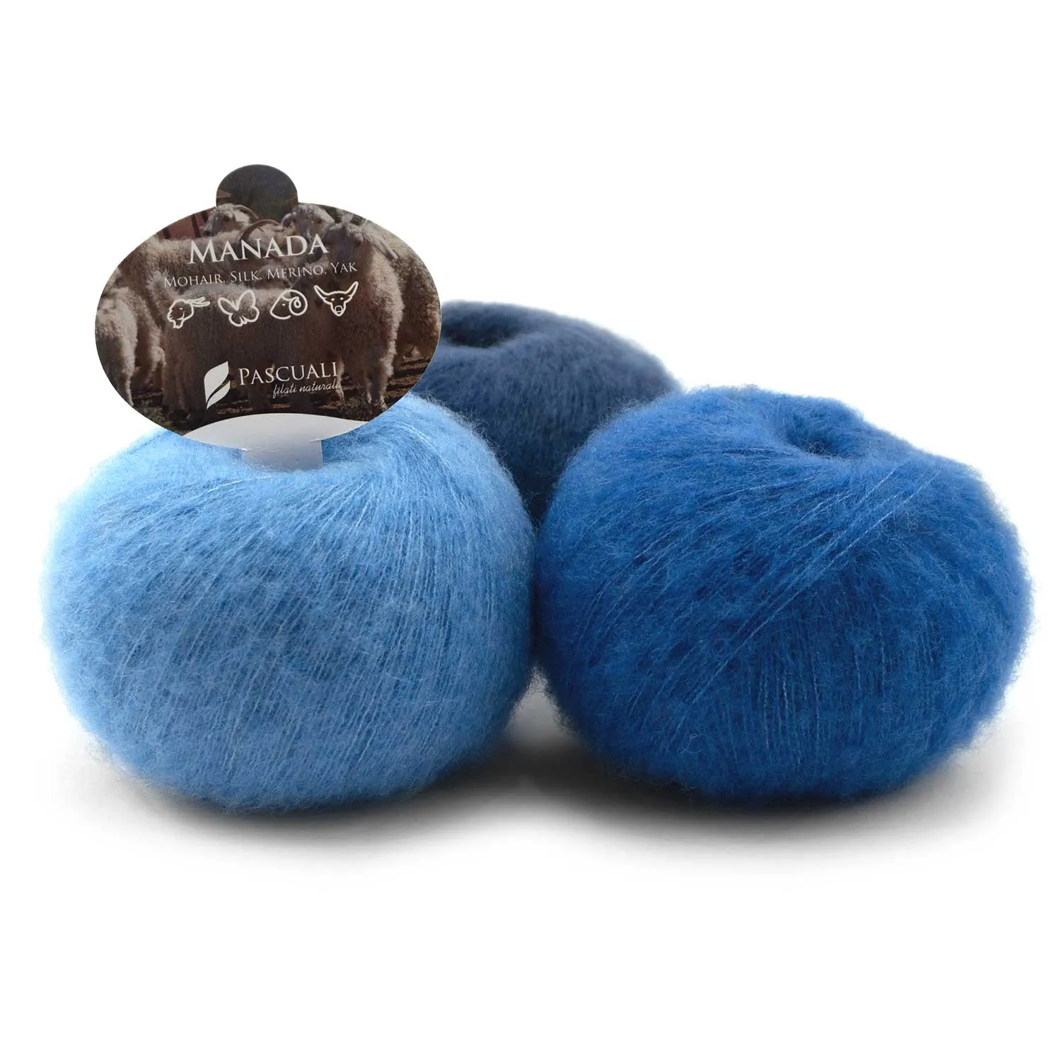 MANADA | Superkid Mohair, Silk, Merino, Yak - Knitting Yarn - by Pascuali