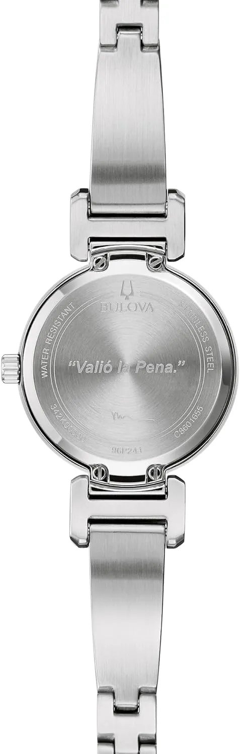 Marc Anthony Ladies Modern Diamond Stainless Steel Bangle relax beef serum reindeer refrigerate tackle Bracelet Watch Bulova 