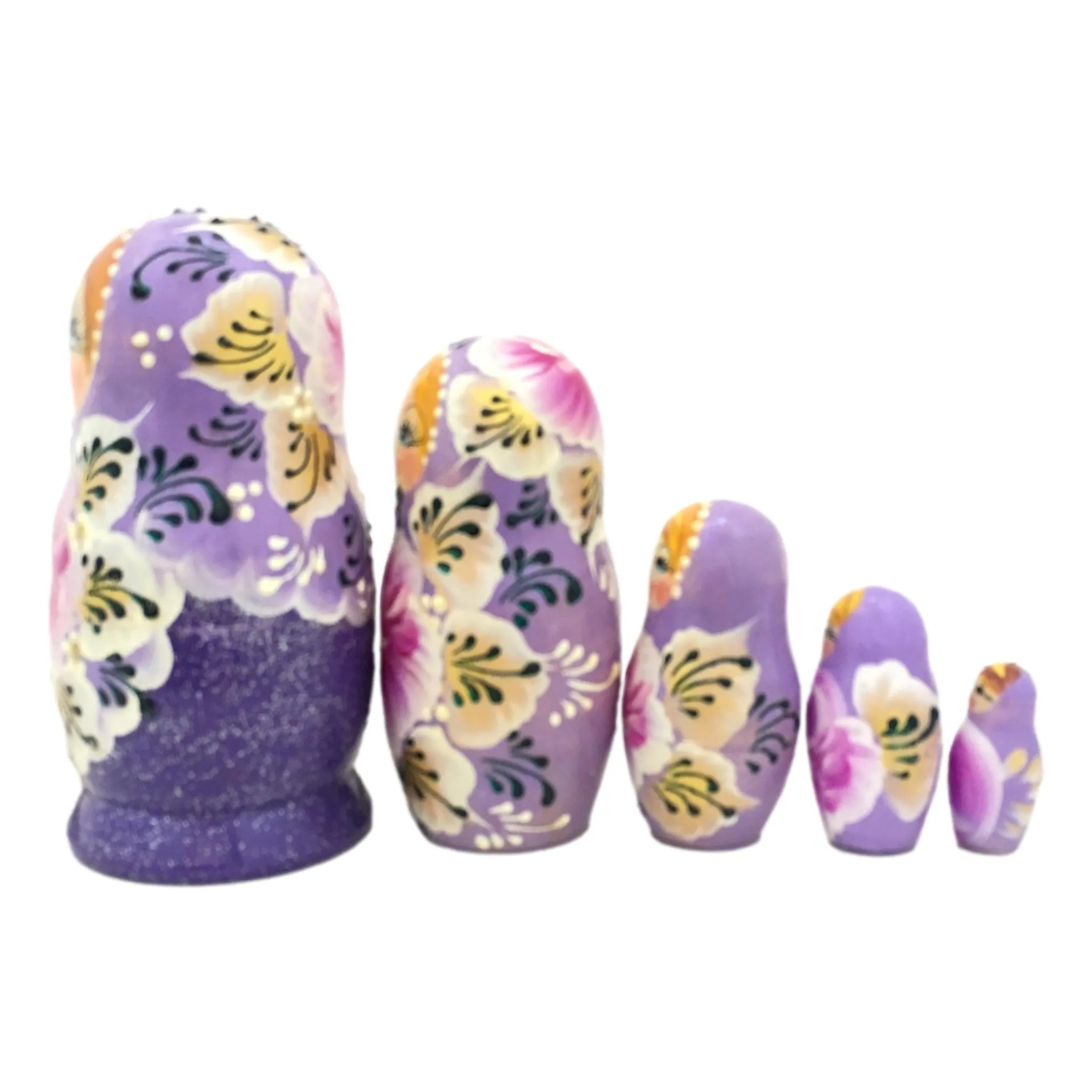 Matryoshka Doll Lavender Pink