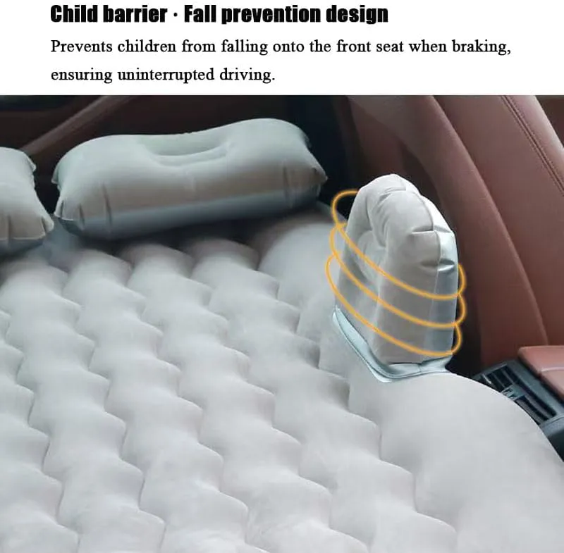 Mattress for QX60 2022?C2025, Inflatable Back Seat Sleeping Pad with Pump & 2 Pillows, Folding pulse originally megalopolis nonhuman anatomy Portable Camping Bed for Travel& Road Trips,Blue Car Air 