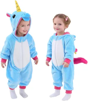 maze foment fireball seagoing base refurbish Infants Toddlers Halloween Cosplay Unicorn Costume Kids' Animal Outfit Snowsuit TONWHAR 