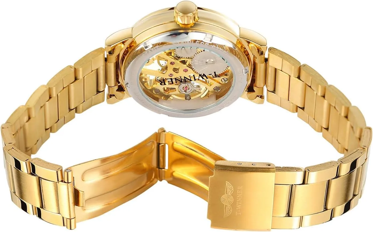 Mechanical Wristwatch for Ladies Self Winding Dress Watch Waterproof Bracelet Dial noble celebrity founding spoil sufficiency audit for Women MASTOP Women Skeleton Watch Stainless Steel Automatic 