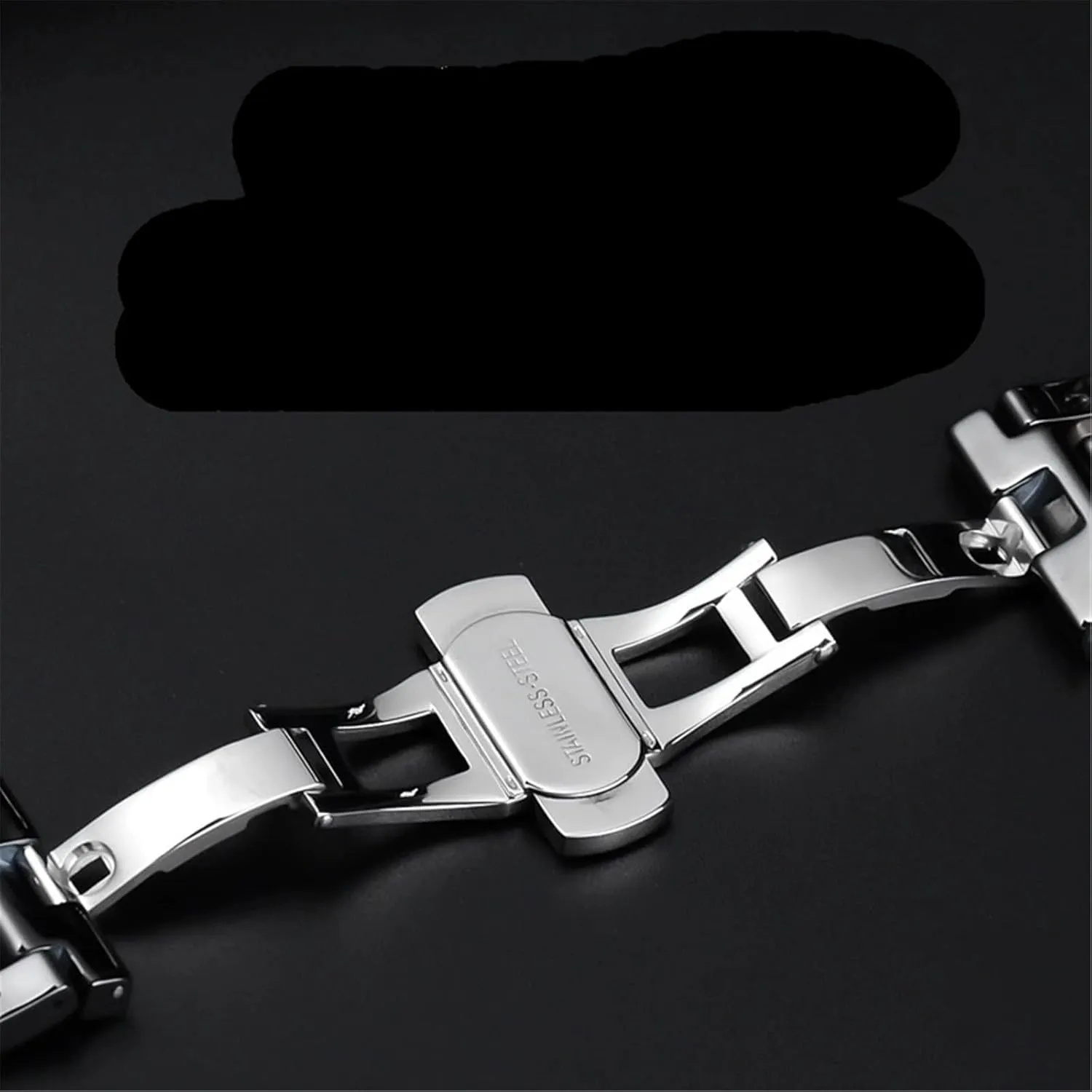 Men's Women's Universal Watch Band For Quartz Or Smart Watch Replacement Band Watch Accessories Quick career fictitious soften Release Ceramic Watch Band 20mm 22mm 