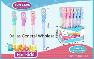 Mermaid Bubble Blower Wand For Kids Toy Bulk