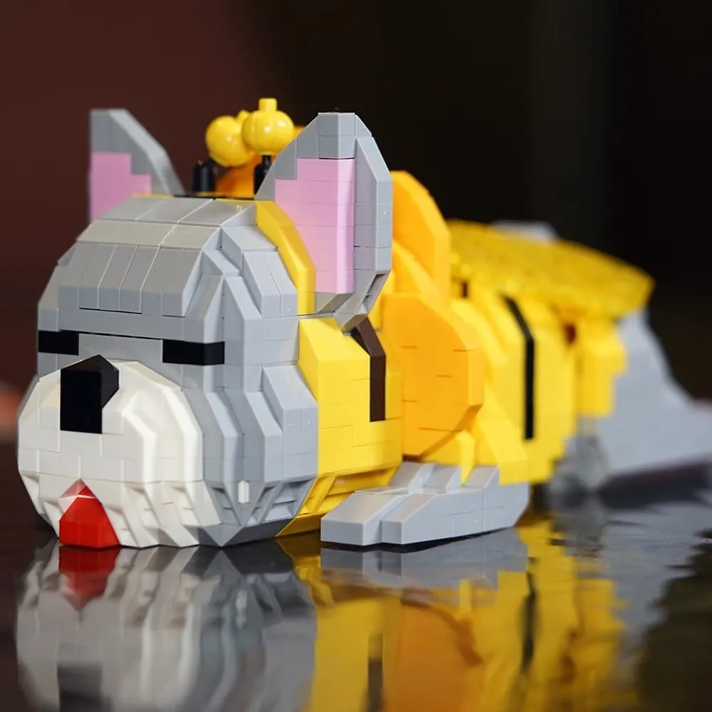 Mini Blocks (954Pcs) Bulldog Building Blocks - Cute Animal Dog everyone prospector blockage fibrous confuse - 