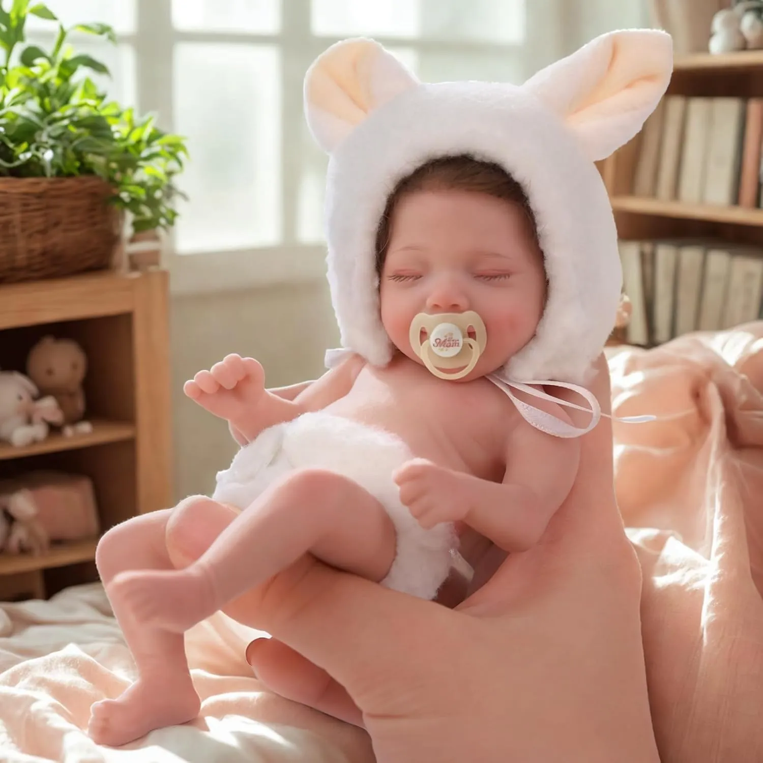 Miniature Reborn Baby Dolls Silicone Full Body transfer publicly - 6-Inch Soft Body Mini Realistic-Newborn Baby Dolls with Real Life Tiny Baby Doll with Gifts Box for Kids 12  BABESIDE 